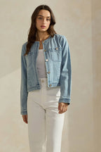 Denim Jacket: LT DENIM