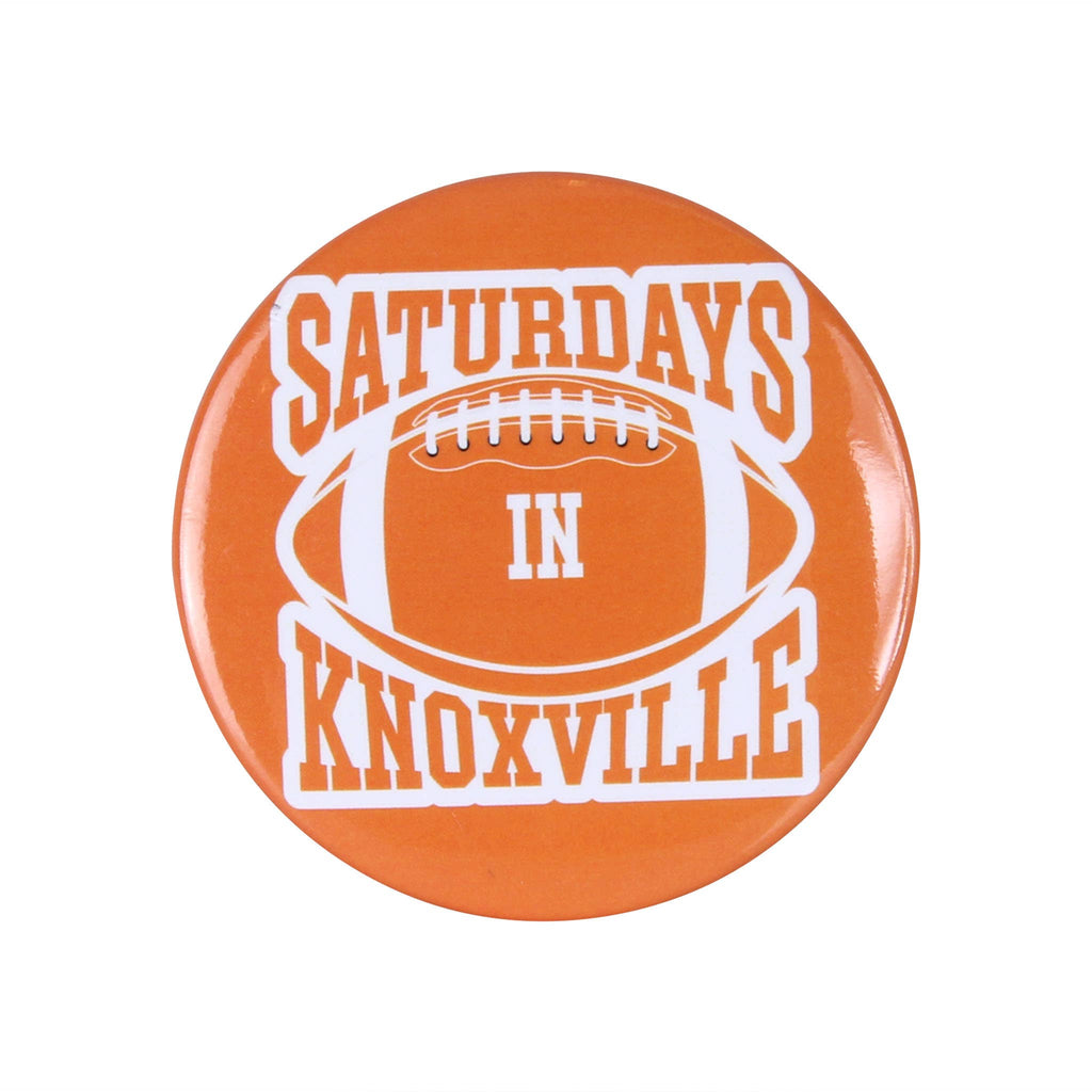 Saturdays in Knoxville Button Pin