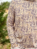 MENS CAMOFLAUGE DEER HOODIE