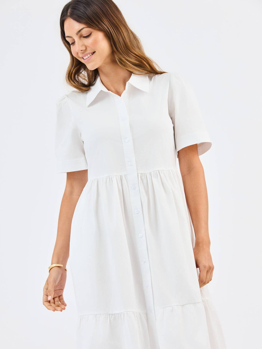 Jema Dress | White