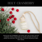 HOLIDAY CAR DIFFUSER: CASHMERE CEDAR