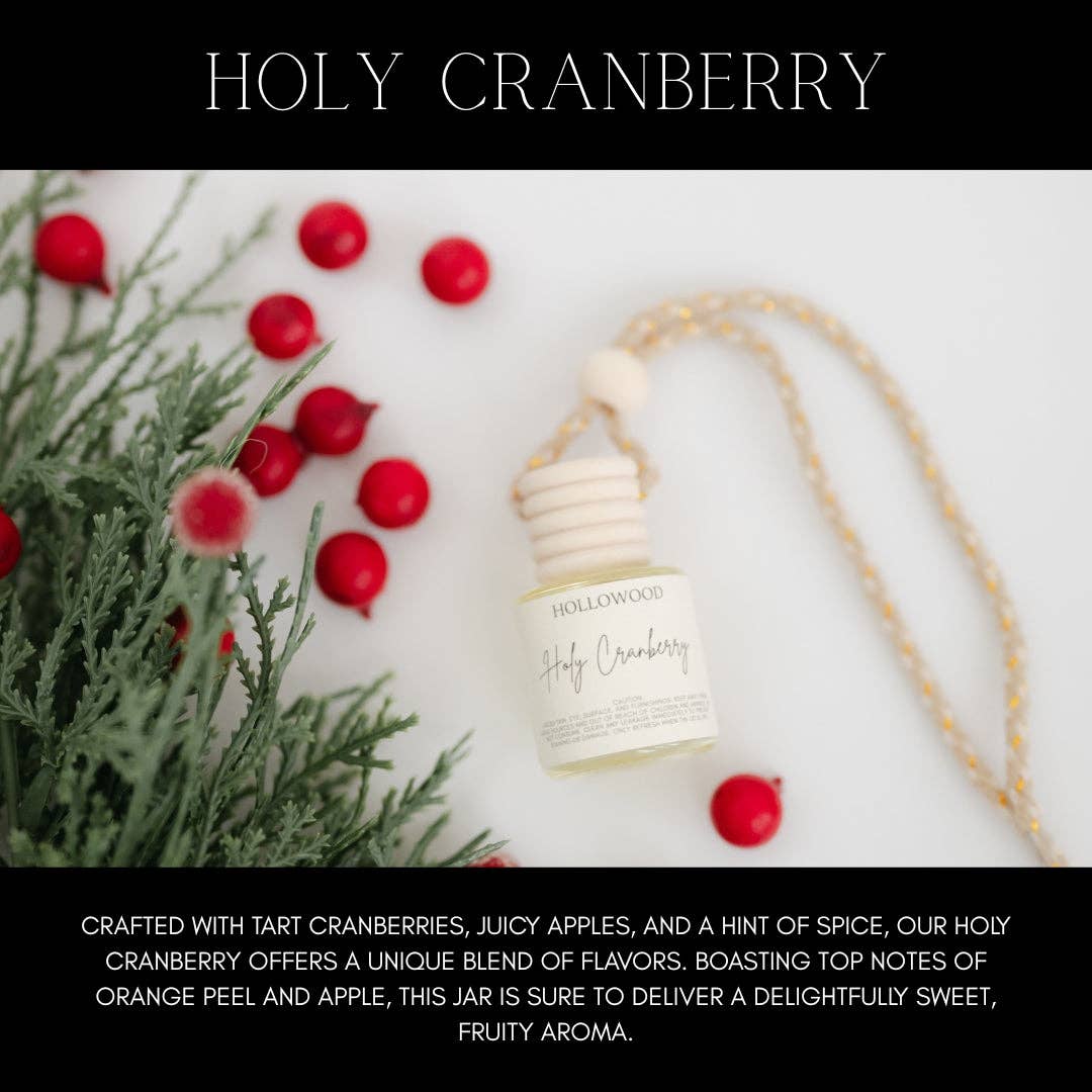 HOLIDAY CAR DIFFUSER: CASHMERE CEDAR