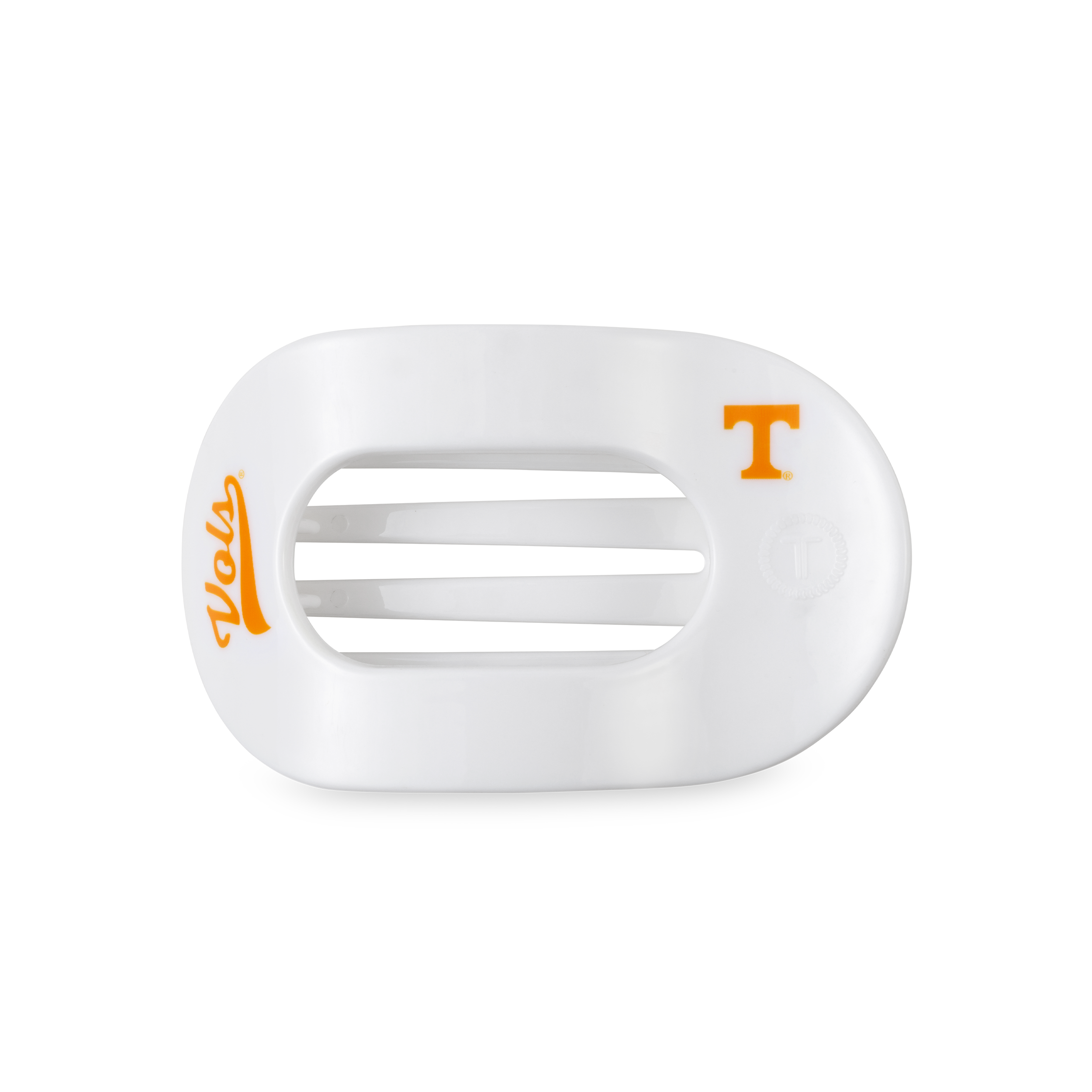 Flat Round Hair Clip | Medium | Go Vols!