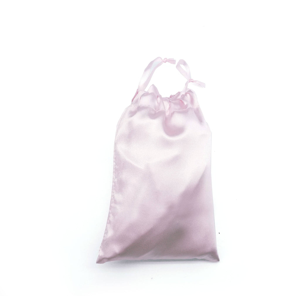Lemon Lavender Solid Silky Satin Pillowcase Open Stock: Moonlight