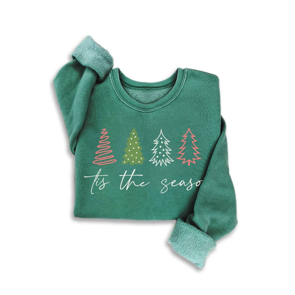 ITS THE SEASON MINERAL SWEATSHIRTS: MINERAL BROWN