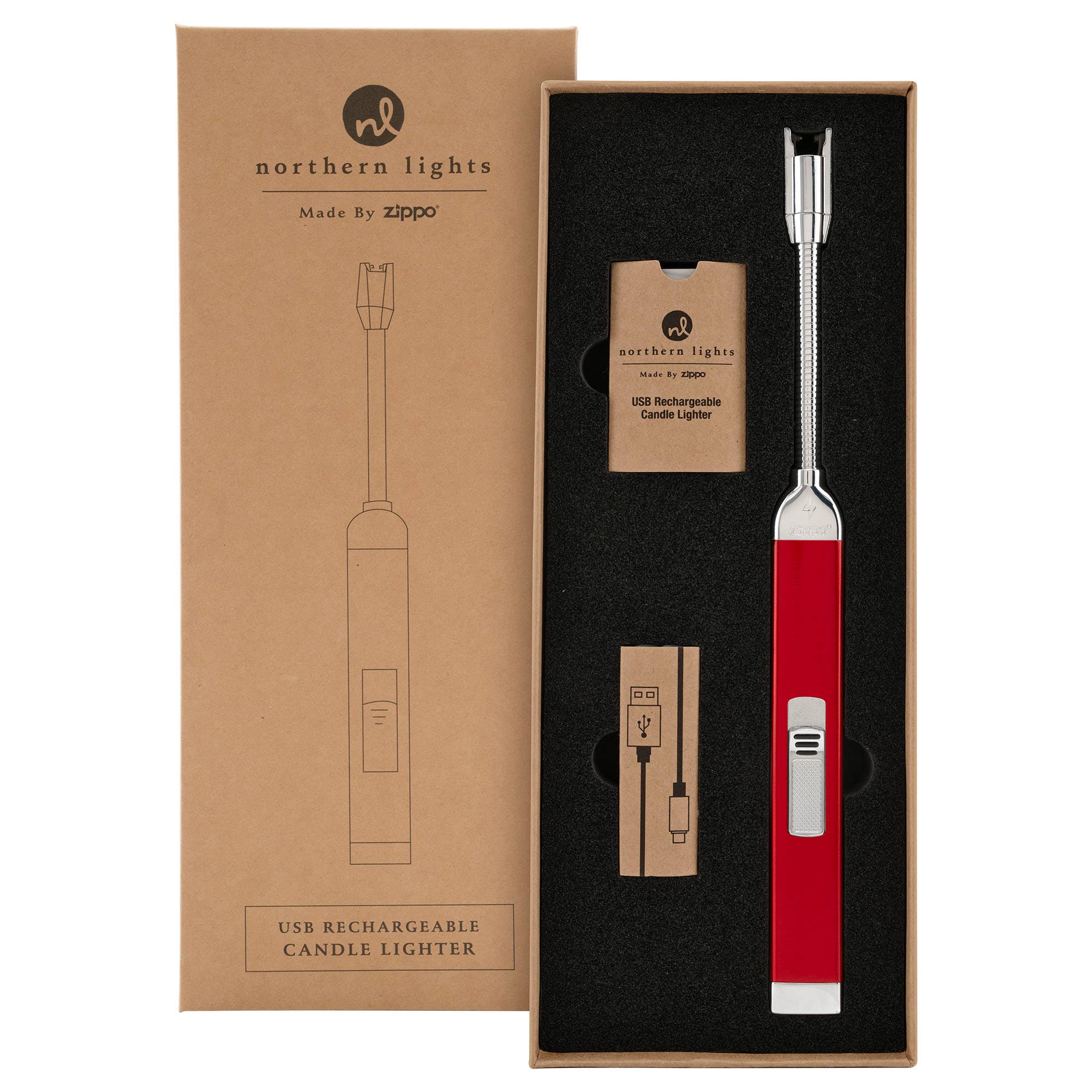 Rechargeable Candle Lighter: Grey