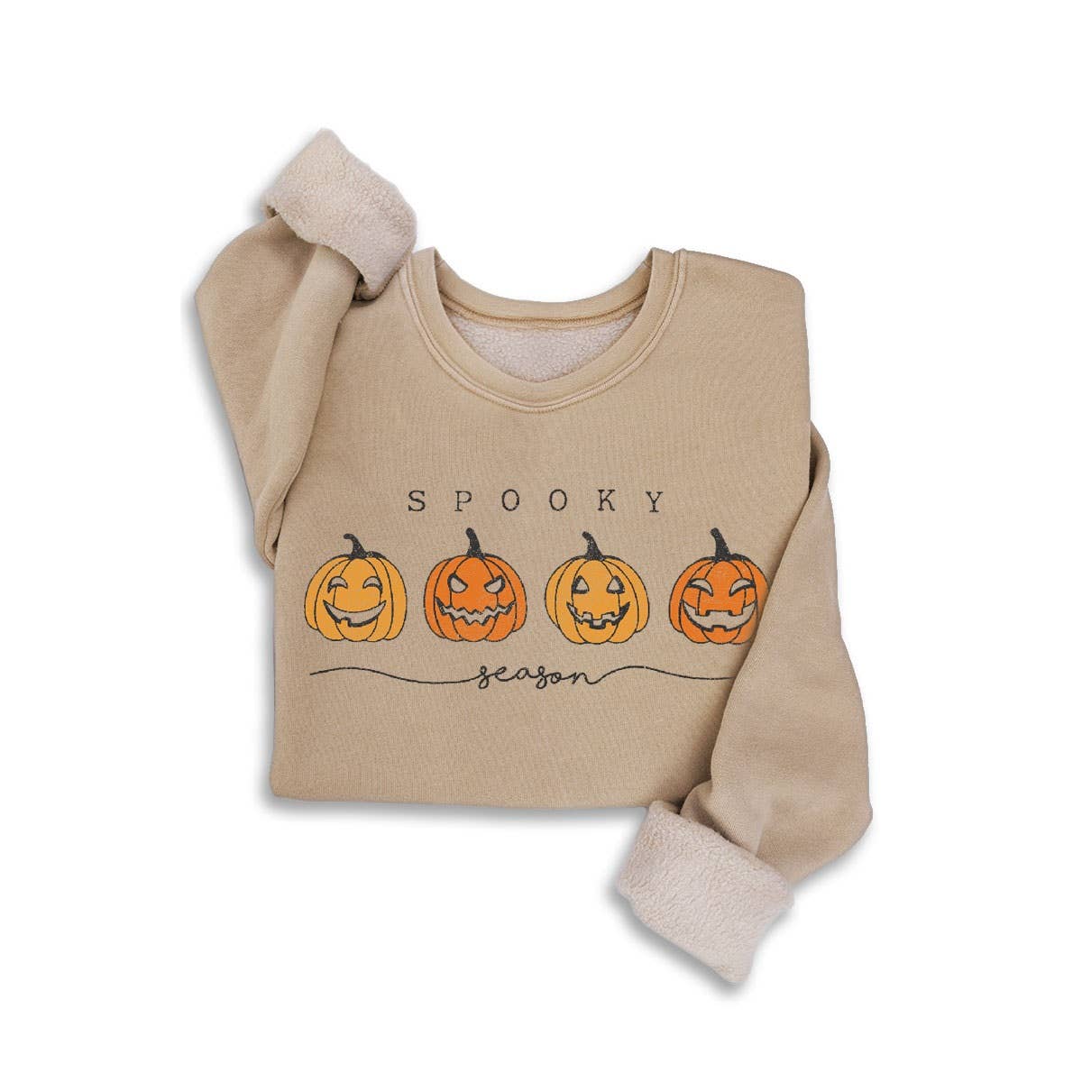 MINERAL BEIGE SPOOKY SEASON MINERAL SWEATSHIRTS