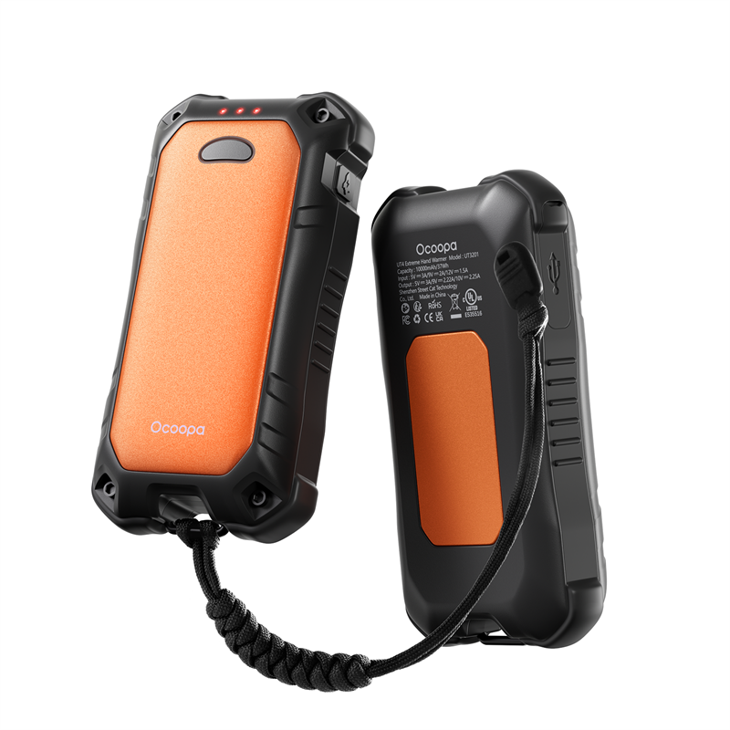 Ocoopa UT4 Extreme Ip56 Waterproof Outdoor Hand Warmers: Orange