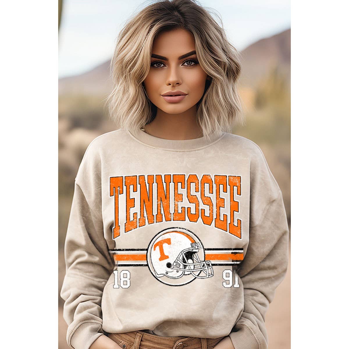 TENNESSEE 1891 MINERAL GRAPHIC SWEATSHIRTS: Mineral Black