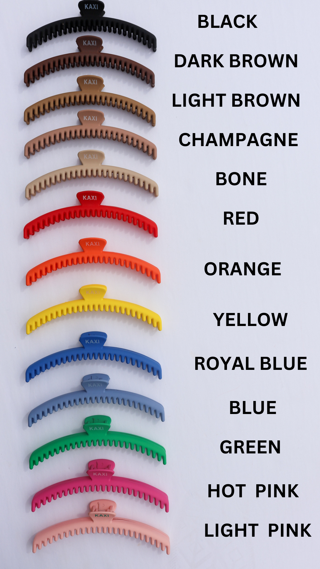 CHAMPAGNE MATTE ORIGINAL HOLD EVERYTHING CLAW