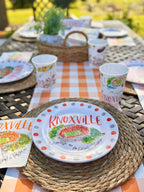 Knoxville, TN Melamine Plates – Happy By Rachel, LLC