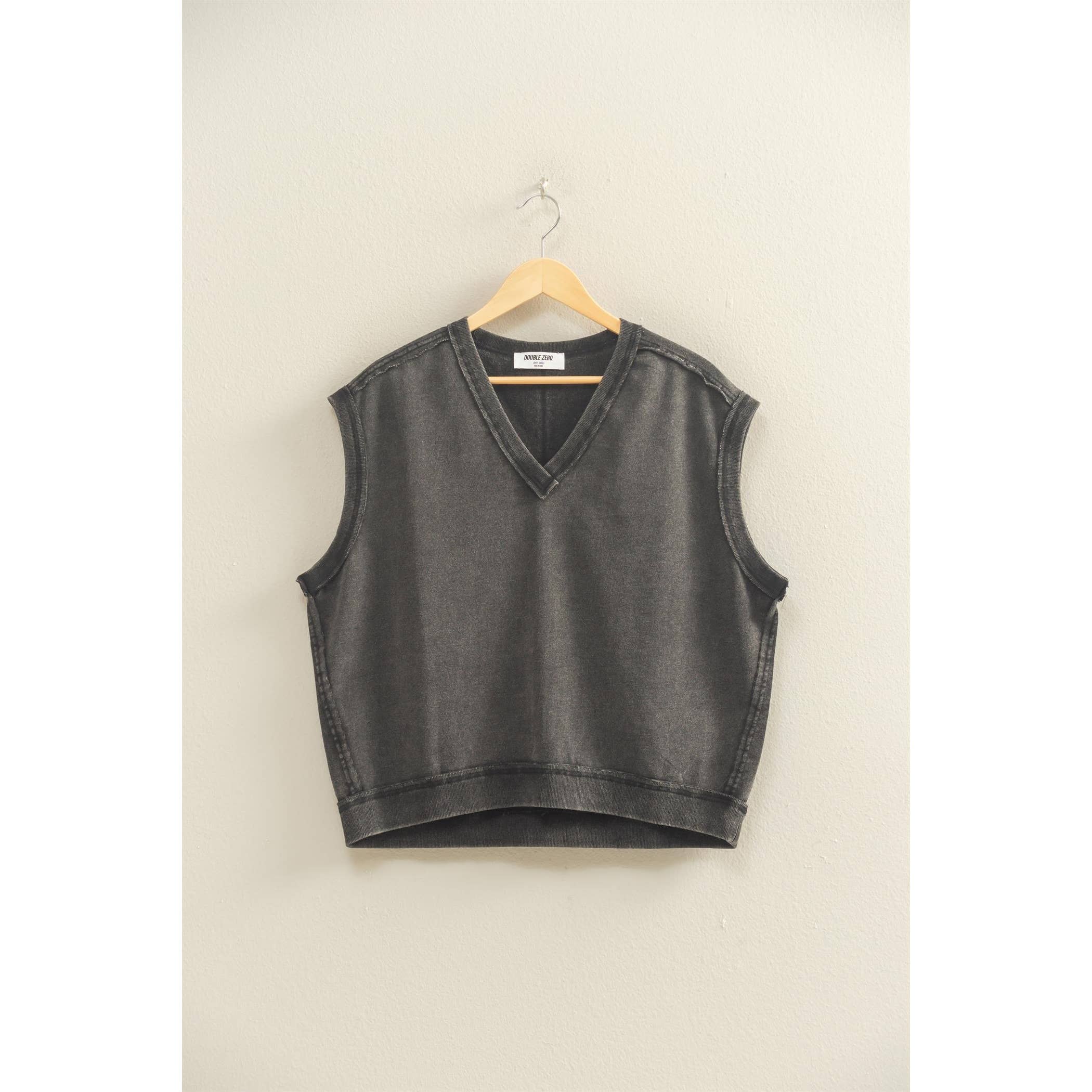 V-Neck Sleeveless Casual Vest