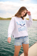 "LAKE DAYS" RELAXED SWEATSHIRT