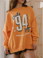 Tennessee Vols Jersey Patch Orange Chrome Hi-Dive Sweatshirt