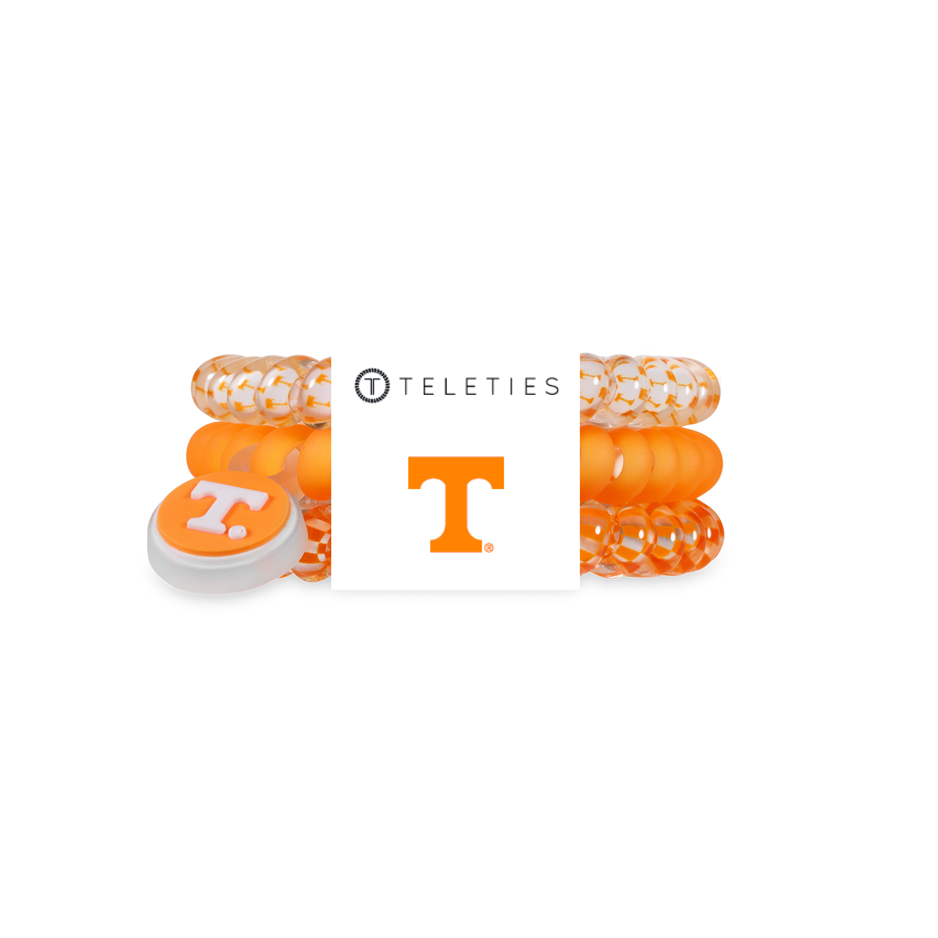 Spiral Hair Coils | Small | Go Vols! Hair Ties
