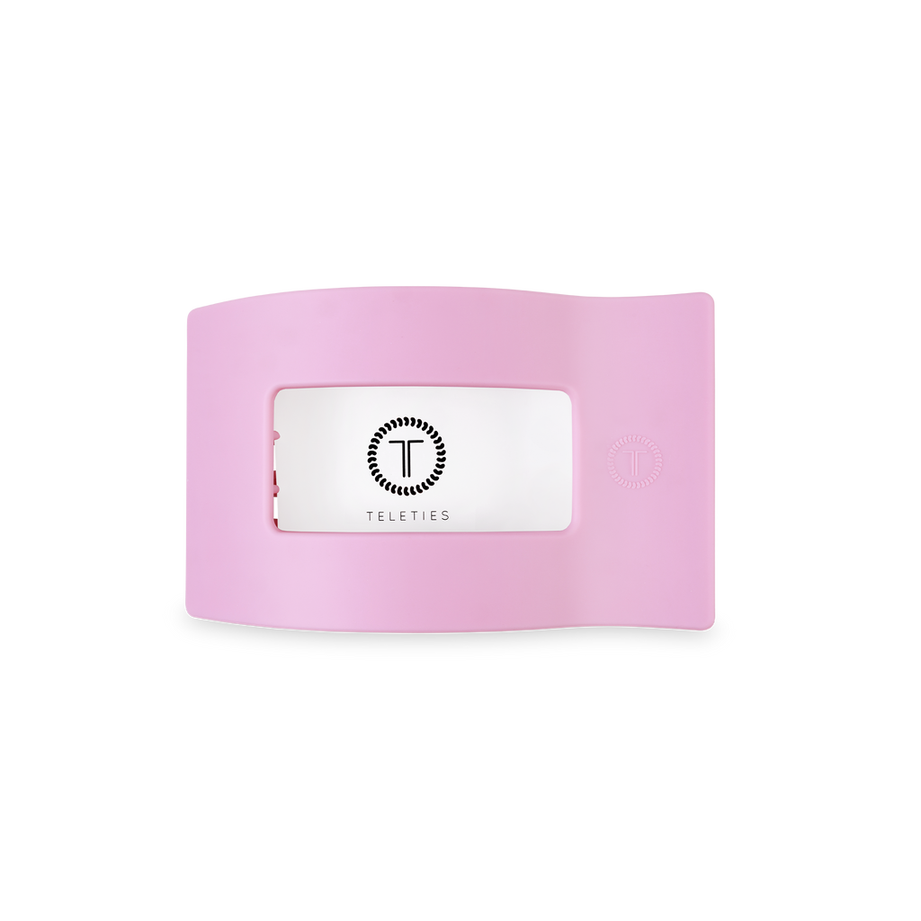 Flat Rectangle Hair Clip | Small | Merry Pinkmas