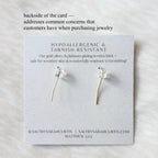ON MY WAY! PEARL HOOP EARRINGS | Swarovski pearl earrings