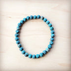 Natural American Turquoise Stretch Beaded Bracelet 811c – The Jewelry Junkie