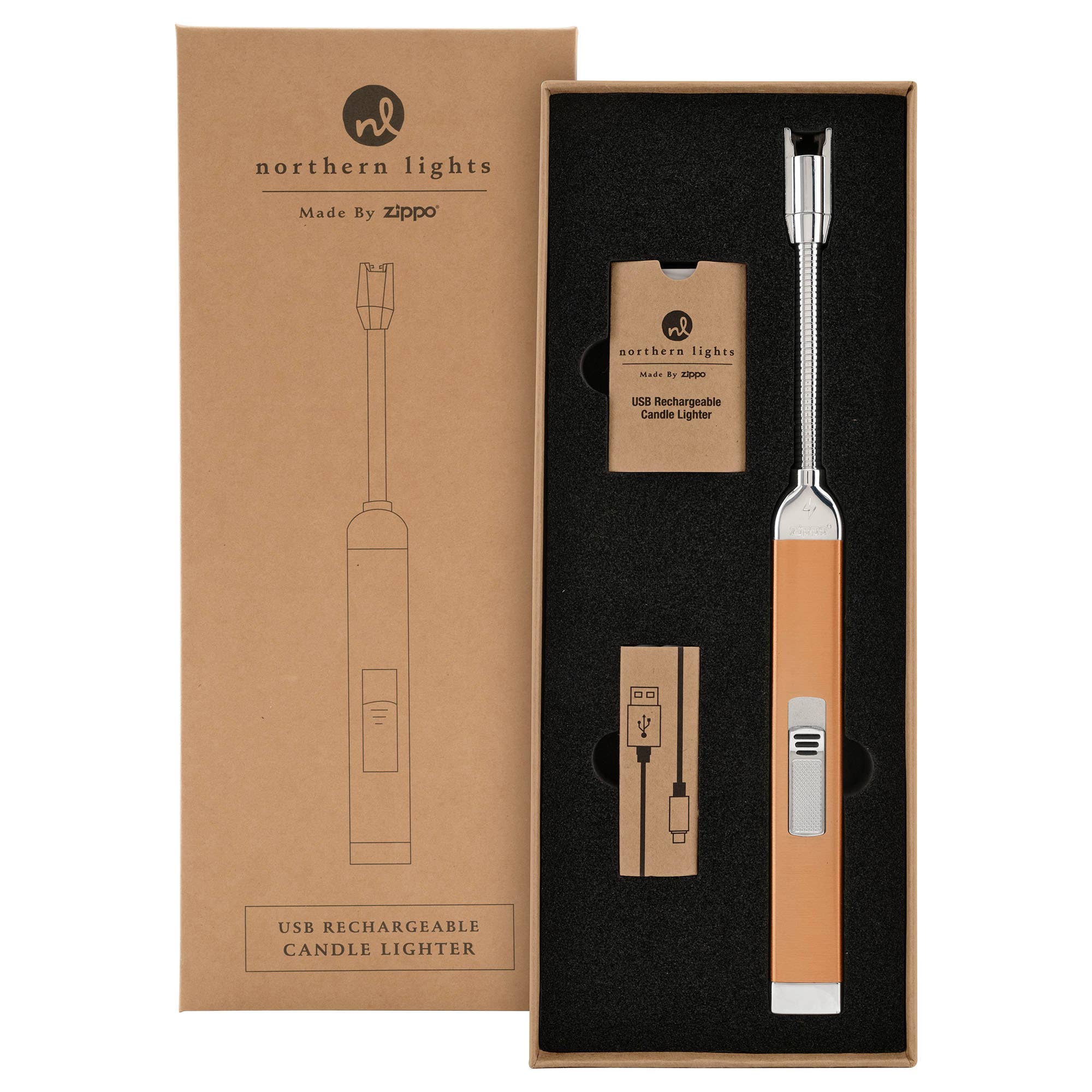 Rechargeable Candle Lighter: Grey