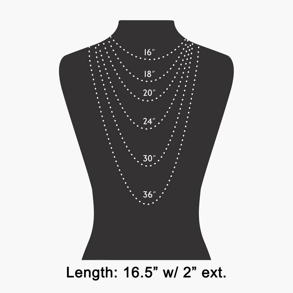 Hammered Coin Disc Station Necklace: GD