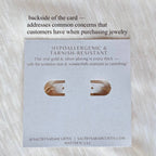 WAVY HOOP EARRINGS | silver rhodium | dainty clasp hoops