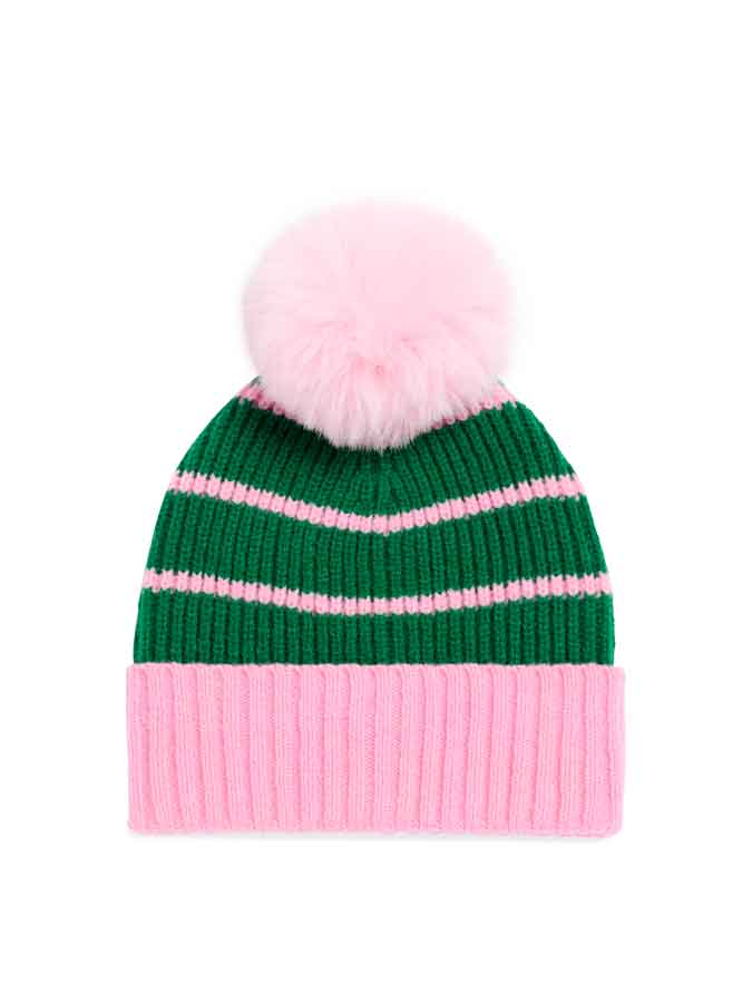 ALLISON BEANIE: GREEN