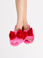 NOELLE SLIPPERS: RED