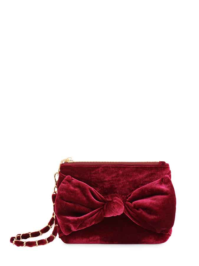BEA BOW WRISTLET: CRIMSON