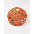 Everyday Fruity Minimal Earrings: GOLD / ONE(6)