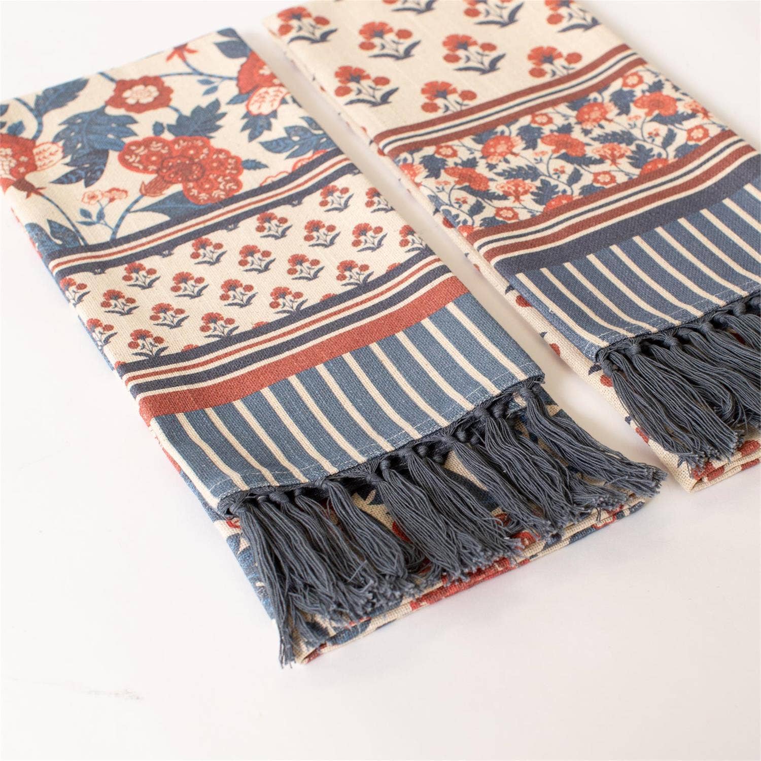 Americana Floral Tea Towels (Set Of 2)