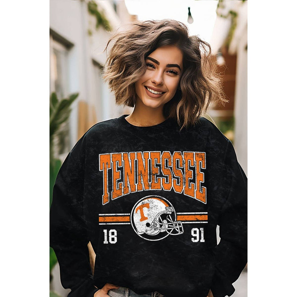 TENNESSEE 1891 MINERAL GRAPHIC SWEATSHIRTS: Mineral Black