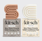 Rice Water Shampoo & Conditioner Bar Combo for Hair Growth
