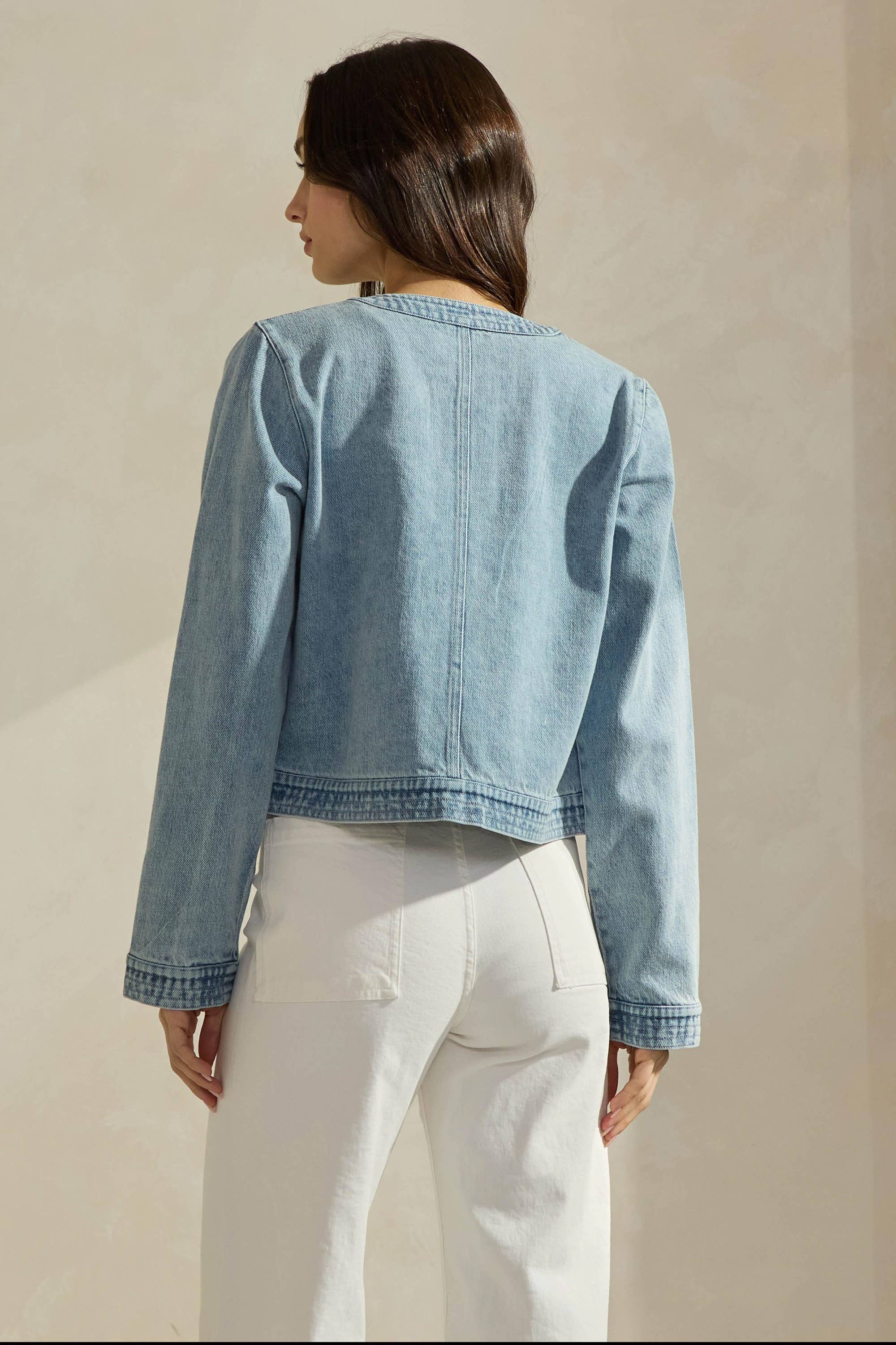 Denim Jacket: LT DENIM