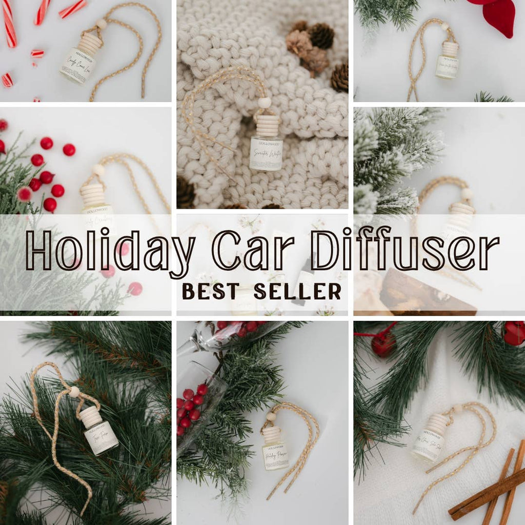 HOLIDAY CAR DIFFUSER: TREE FARM