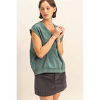 V-Neck Sleeveless Casual Vest