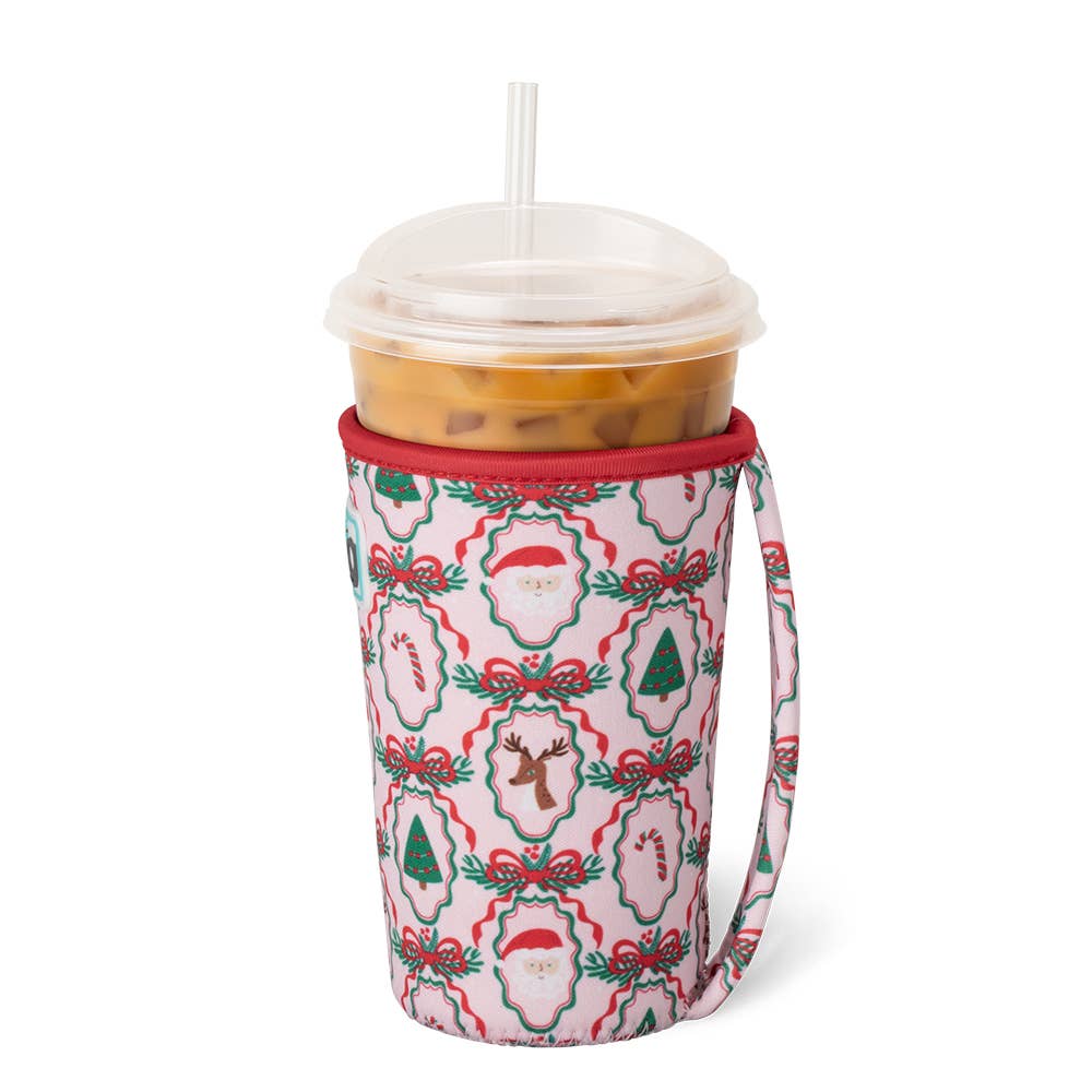 Christmas Cameos Iced Cup Coolie (Medium)