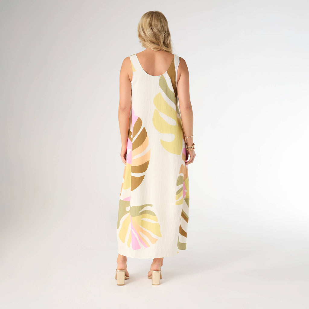Mixed Sorbet Nola Relaxed Tank Dress with Side Pockets