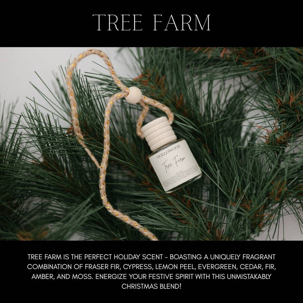 HOLIDAY CAR DIFFUSER: TREE FARM