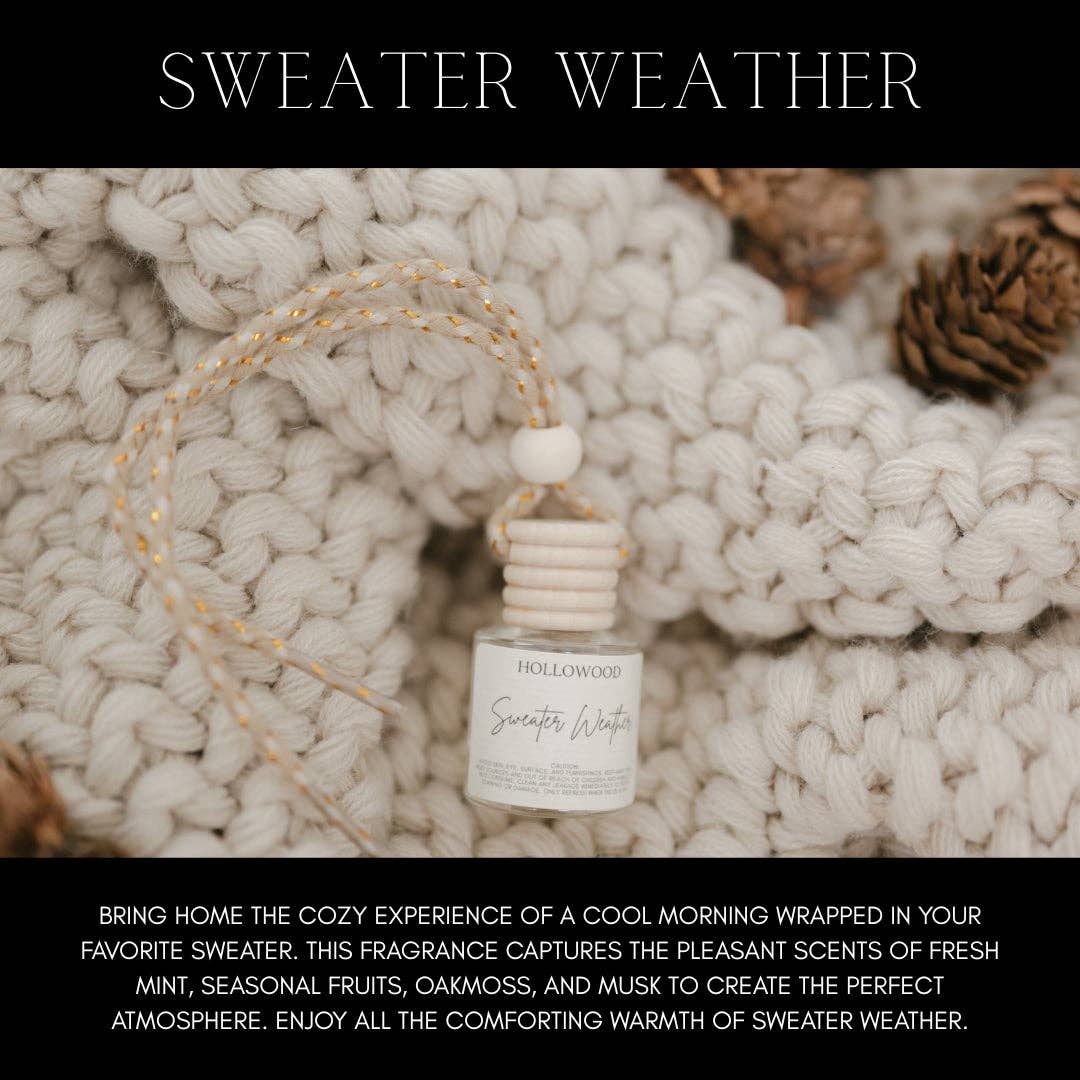 Sweater Weather car diffuser