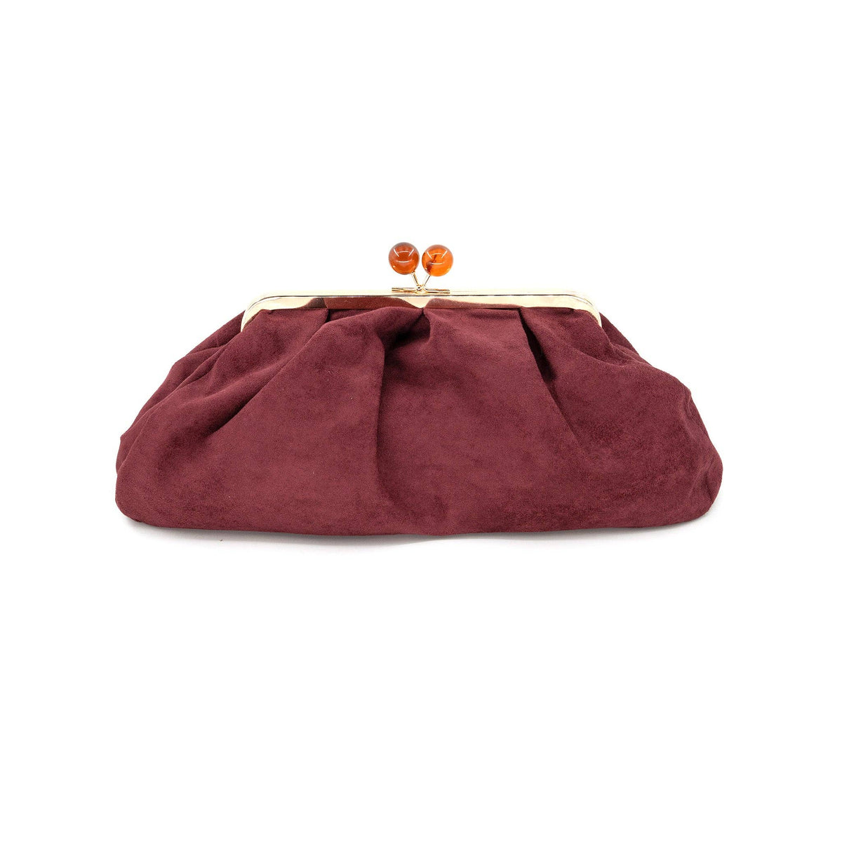 Burgundy CLUTCH