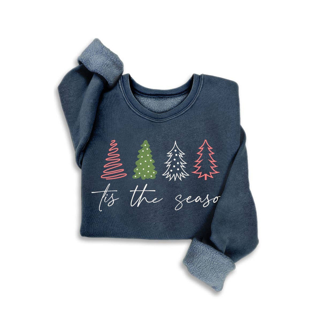 ITS THE SEASON MINERAL SWEATSHIRTS: MINERAL BROWN
