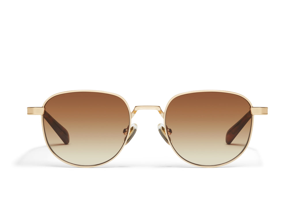 Born ready Gold frame/ Brown Lens