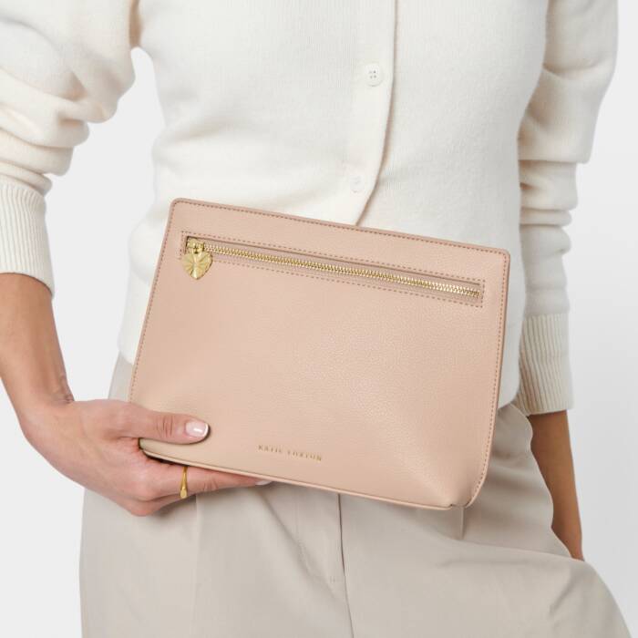Nude Keepsake Charm Pouch/KATIE LOXTON