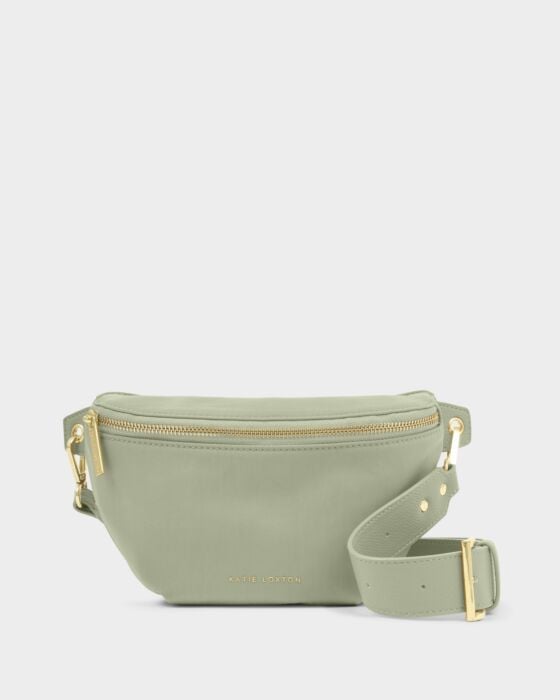 Nylon-Luxe Belt Bag Matcha/KATIE LOXTON