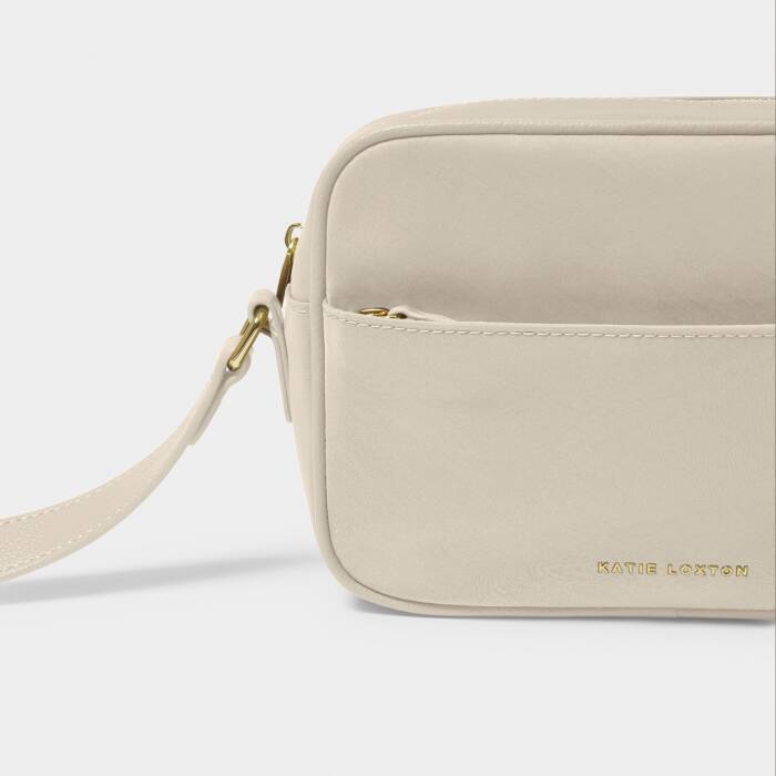 Nylon Luxe Crossbody Chalk/KATIE LOXTON