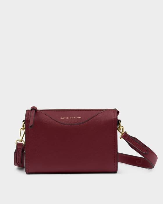 Alba Crossbody Bag-Cherry/KATIE LOXTON
