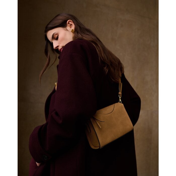 Caramel Alba Crossbody Bag/KATIE LOXTON