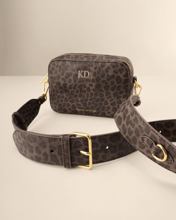 Avery Small Crossbody Bag in Leopard/KATIE LOXTON