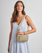Lottie Crossbody Bag in Light Taupe/KATIE LOXTON