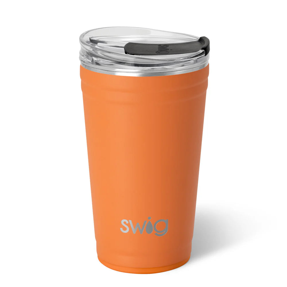Orange Party Cup 24 oz